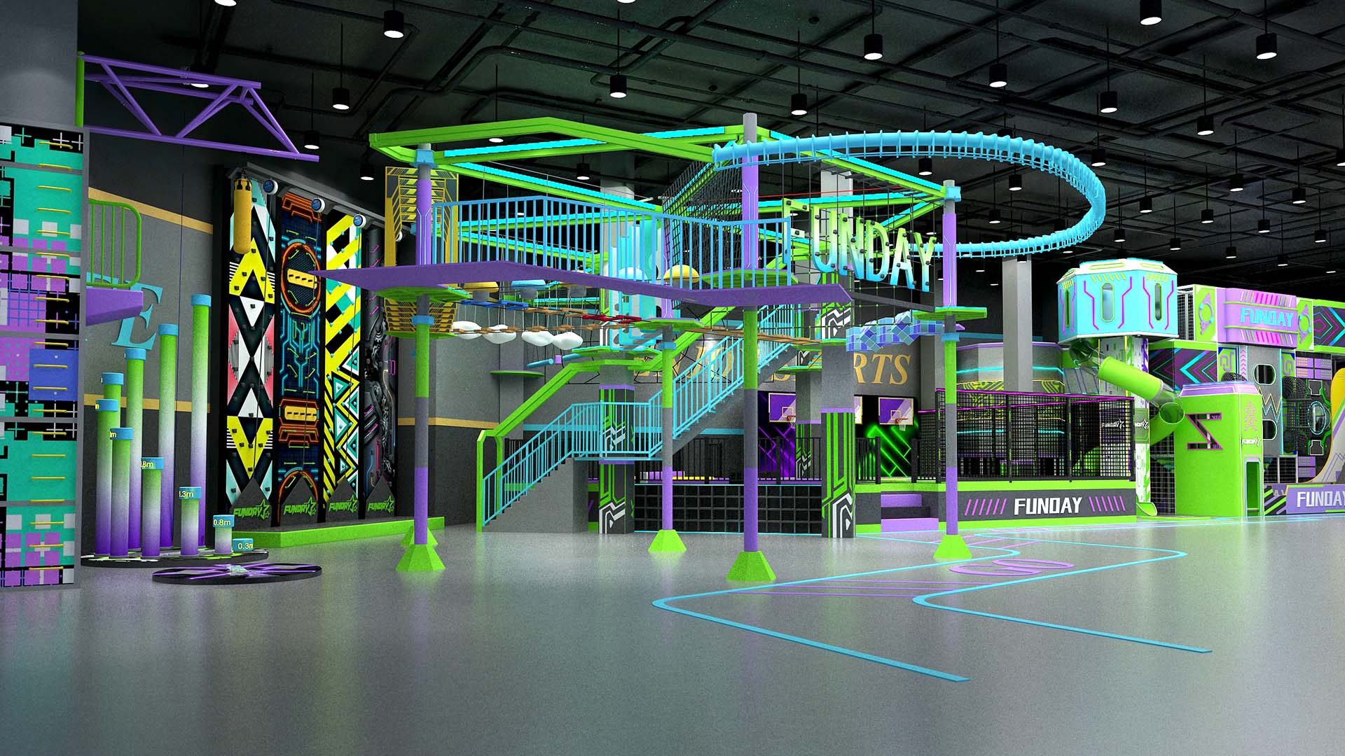 Tide Play sports hall