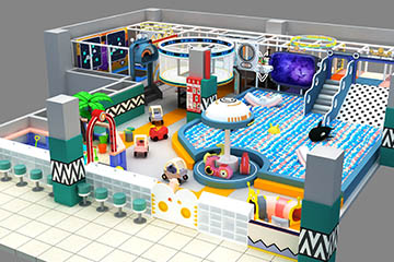 Harvy Amusement - Indoor children's playground - Beach ocean theme - Cover