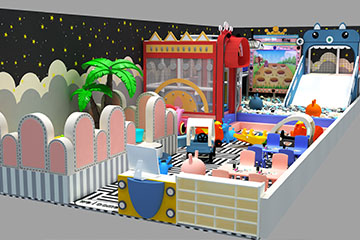 Harvy Amusement - Indoor children's playground - High-end Naughty Castle G004- Cover