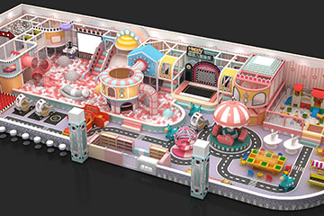 Harvy Amusement - Indoor children's playground - High-end Naughty Castle G010- Cover