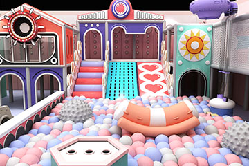 Harvy Amusement - Indoor children's playground - High-end Naughty Castle G012- Cover