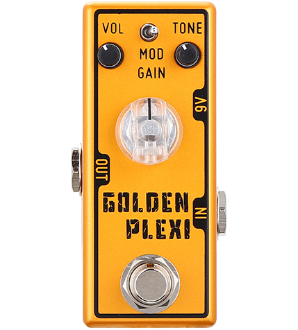 GOLDEN PLEXI- Classic Plexi Style Mini Distortion