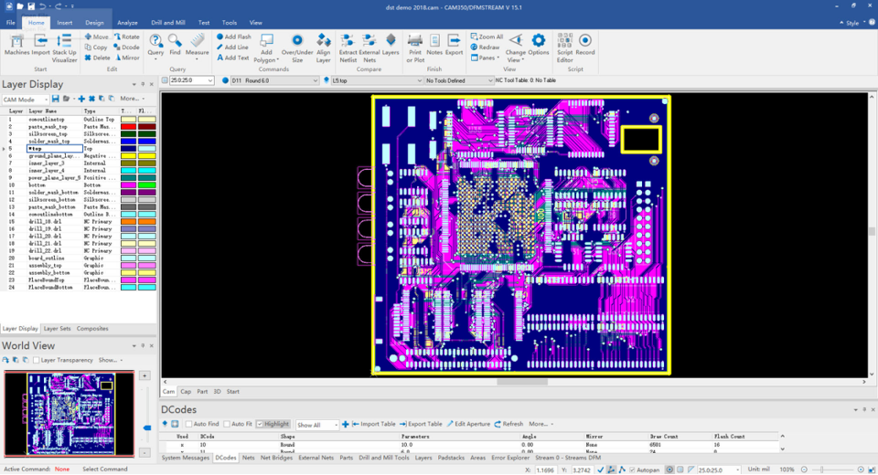 CAM350 验证和优化 PCB 设计，实现成功制造 .png