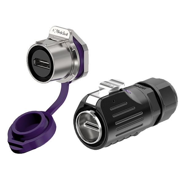 LP24-HDMI Device Waterproof Connector Aviation Plug Connector